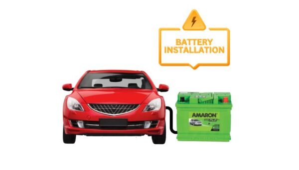 Four wheeler battery installation