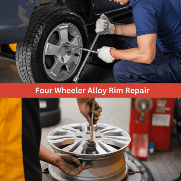 Four wheeler Alloy Rim Repair