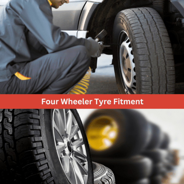 Four wheeler tyre fitment